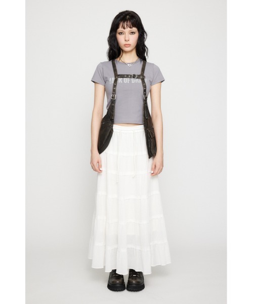 LAGUA GEM（ラグアジェム）の「ZIP POCKET FAUX LEATHER ベスト（ベスト・レディース・ブラック/ブラウン・FREE）」の20枚目の写真