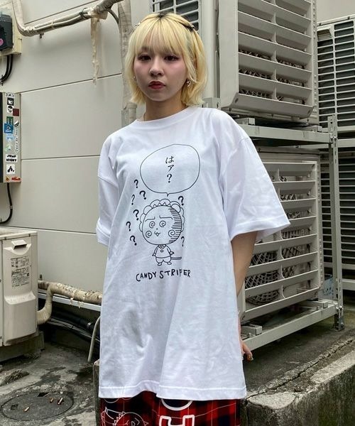 Candystripper キャンディーストリッパー コジコジ コラボ Tシャツ コジコジ】コジコジの名？台詞 L/S TEE | Candy Stripper
