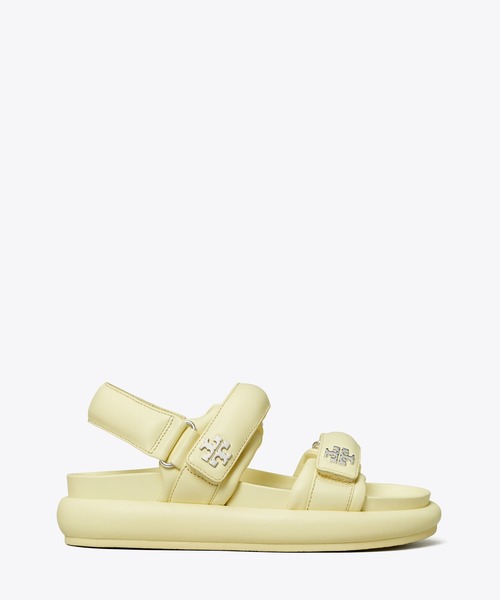足を包み込む◎【TORY BURCH】キラ スポーツ パデッド サンダル TB x BonBon キラ スポーツ パデッド サンダル: レディース