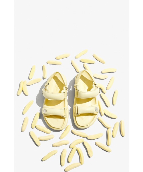 TORY BURCH x BonBon 国内買付 キラ スポーツ パデッド サンダル TB x BonBon キラ スポーツ パデッド サンダル: レディース