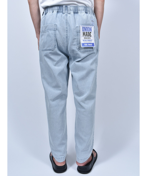 ANTIBAL（アンティバル）の「【ANTIBAL】ライトオンスデニム シェフパンツ サンドケミカルウォッシュデニムパンツ（デニムパンツ・メンズ・ブルー/サックスブルー・2/3）」の4枚目の写真