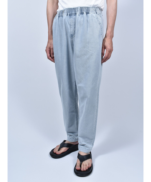 ANTIBAL（アンティバル）の「【ANTIBAL】ライトオンスデニム シェフパンツ サンドケミカルウォッシュデニムパンツ（デニムパンツ・メンズ・ブルー/サックスブルー・2/3）」の5枚目の写真