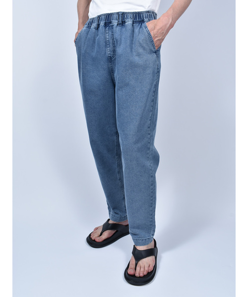 ANTIBAL（アンティバル）の「【ANTIBAL】ライトオンスデニム シェフパンツ サンドケミカルウォッシュデニムパンツ（デニムパンツ・メンズ・ブルー/サックスブルー・2/3）」の9枚目の写真