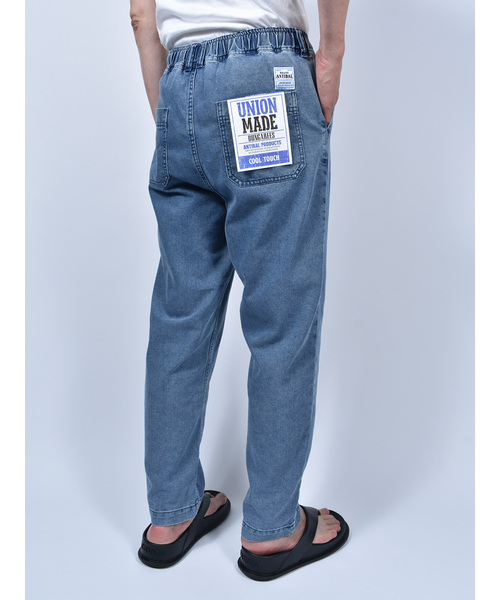 ANTIBAL（アンティバル）の「【ANTIBAL】ライトオンスデニム シェフパンツ サンドケミカルウォッシュデニムパンツ（デニムパンツ・メンズ・ブルー/サックスブルー・2/3）」の10枚目の写真