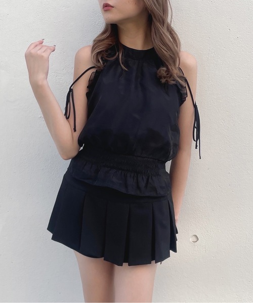 one way（ワンウェイ）の「アメスリブラウス（シャツ/ブラウス・レディース・グリーン系その他/グレー系その他/ブラウン系その他/ホワイト/ブラック・FREE）」の18枚目の写真