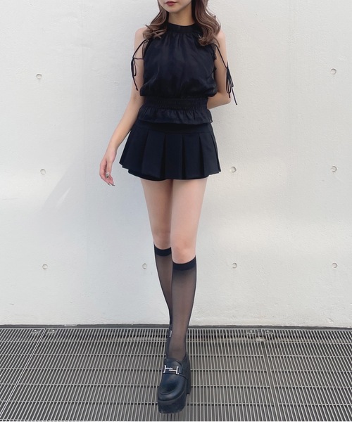 one way（ワンウェイ）の「アメスリブラウス（シャツ/ブラウス・レディース・グリーン系その他/グレー系その他/ブラウン系その他/ホワイト/ブラック・FREE）」の13枚目の写真