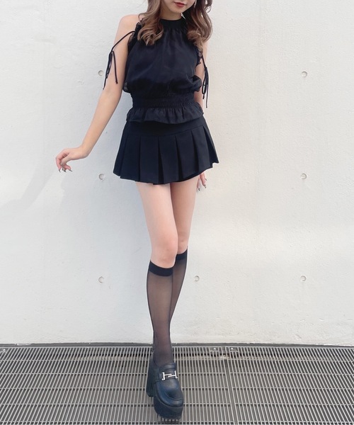 one way（ワンウェイ）の「アメスリブラウス（シャツ/ブラウス・レディース・グリーン系その他/グレー系その他/ブラウン系その他/ホワイト/ブラック・FREE）」の8枚目の写真