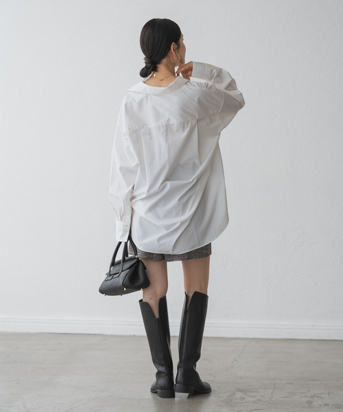 セール】イージーケアコットンスキッパーシャツ（シャツ/ブラウス