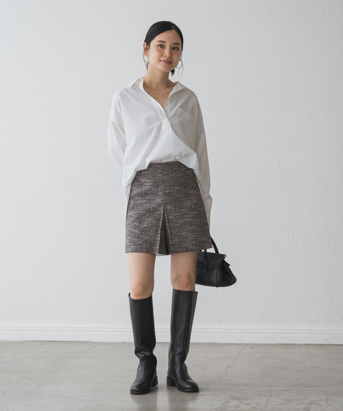 セール】イージーケアコットンスキッパーシャツ（シャツ/ブラウス