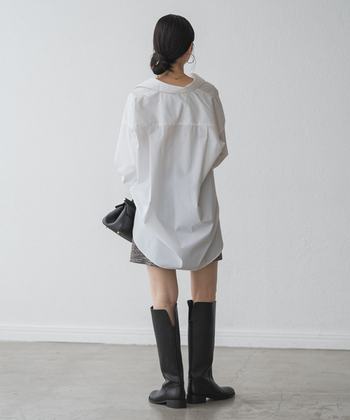 セール】イージーケアコットンスキッパーシャツ（シャツ/ブラウス