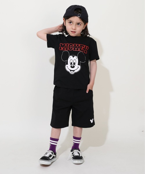 Disney(ディズニー)の「【プチプラ】綿100% ディズニー キャラクターセットアップ 1026K(Tシャツ/カットソー・キッズ・チェリーピンク/ブラック/ホワイト・110cm/90cm/150cm/140cm/130cm/120cm/100cm)」の16枚目の写真