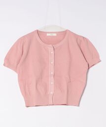 BABY 半袖カーディガン/ボレロ ピンク セール】カーディガン/ボレロ（ピンク/桃色系・半袖）ファッション通販