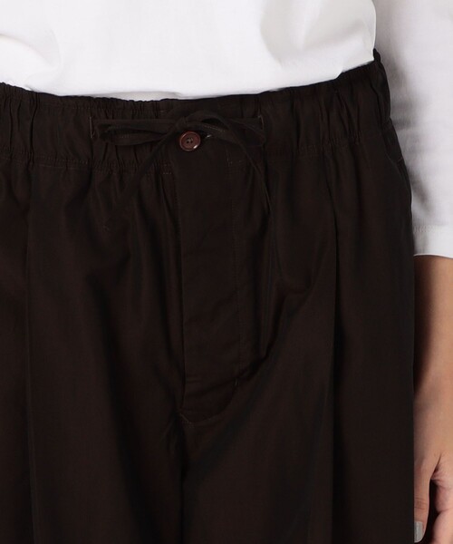 HAVERSACK（ハバーザック）の「HAVERSACK イージーパンツ（その他パンツ・レディース・ダークブラウン・2/1）」の6枚目の写真