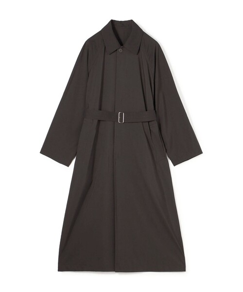 ウールナイロン ステンカラーコート（その他アウター）｜TOMORROWLAND