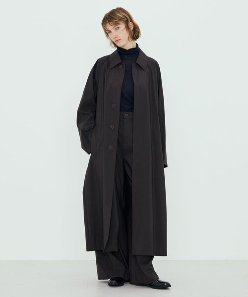 トゥモローランドナイロンコート セール ナイロン パッカブル ステンカラーコート （ステンカラー