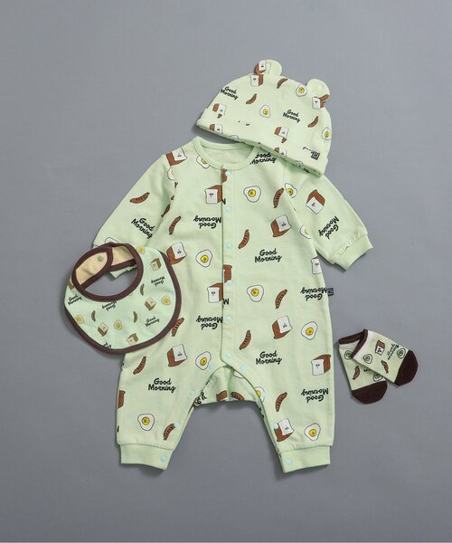 BREEZE(ブリーズ)の「耳付き帽子 マイファーストブリーズ(その他ベビー用品・キッズ・グリーン/ピンク/ブルー/アイボリー・44/46)」の19枚目の写真