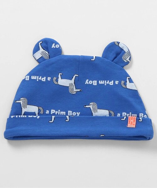 BREEZE(ブリーズ)の「耳付き帽子 マイファーストブリーズ(その他ベビー用品・キッズ・グリーン/ピンク/ブルー/アイボリー・44/46)」の5枚目の写真