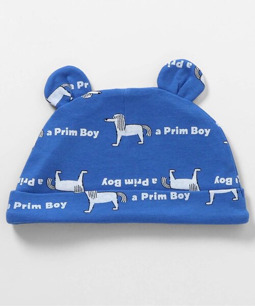 BREEZE(ブリーズ)の「耳付き帽子 マイファーストブリーズ(その他ベビー用品・キッズ・グリーン/ピンク/ブルー/アイボリー・44/46)」の6枚目の写真