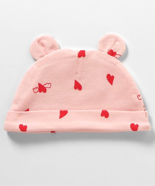 BREEZE(ブリーズ)の「耳付き帽子 マイファーストブリーズ(その他ベビー用品・キッズ・グリーン/ピンク/ブルー/アイボリー・44/46)」の14枚目の写真