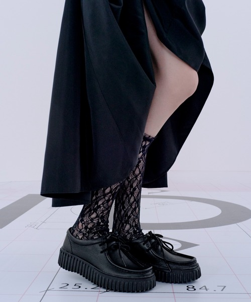 SNIDEL（スナイデル）の「レースソックス（ソックス/靴下・レディース・ブラック/ホワイト・F）」の8枚目の写真