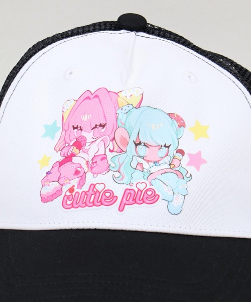 メッシュキャップ/キャラクター/ドリームコア/平成女児（キャップ