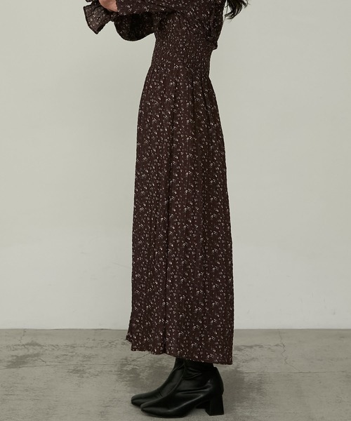 Cherir Mignon(シェリルミニョン)の「【Cherir Mignon】2way花柄ラッフルフリルワンピース(ワンピース・レディース・アイボリー/ブラック/ブラウン・S/M)」の19枚目の写真
