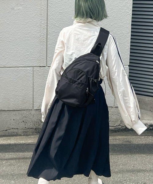 Fashion Letter(ファッションレター)の「撥水加工 マザーズバッグボディバッグ(ボディバッグ/ウエストポーチ・レディース・モカ/グレー/ブラック・FREE)」の6枚目の写真