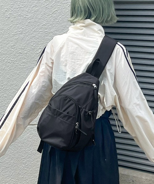 Fashion Letter(ファッションレター)の「撥水加工 マザーズバッグボディバッグ(ボディバッグ/ウエストポーチ・レディース・モカ/グレー/ブラック・FREE)」の7枚目の写真