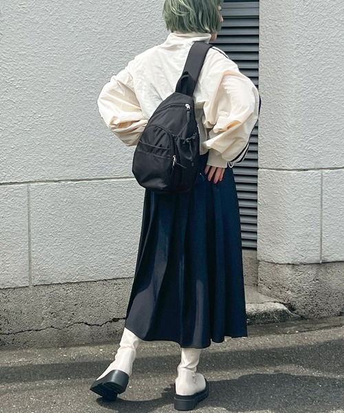 Fashion Letter(ファッションレター)の「撥水加工 マザーズバッグボディバッグ(ボディバッグ/ウエストポーチ・レディース・モカ/グレー/ブラック・FREE)」の8枚目の写真