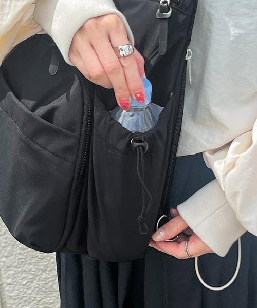 Fashion Letter(ファッションレター)の「撥水加工 マザーズバッグボディバッグ(ボディバッグ/ウエストポーチ・レディース・モカ/グレー/ブラック・FREE)」の10枚目の写真