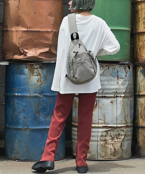 Fashion Letter(ファッションレター)の「撥水加工 マザーズバッグボディバッグ(ボディバッグ/ウエストポーチ・レディース・モカ/グレー/ブラック・FREE)」の20枚目の写真