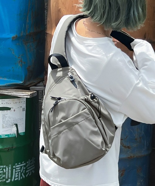 Fashion Letter(ファッションレター)の「撥水加工 マザーズバッグボディバッグ(ボディバッグ/ウエストポーチ・レディース・モカ/グレー/ブラック・FREE)」の21枚目の写真
