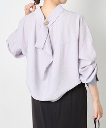 「Jena espace merveilleux」 長袖ブラウス FREE パープル レディース Jena espace merveilleux｜ジェナ エスパス メルヴェイユの