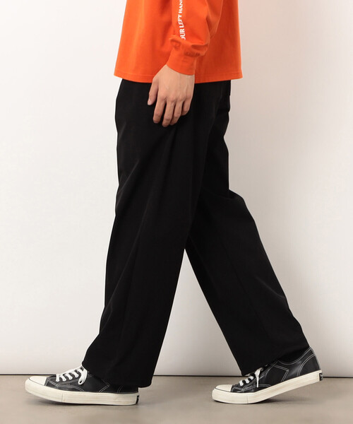 Purple&Yellow（パープルアンドイエロー）の「ナイロンストレッチ ワイドパンツ（その他パンツ・メンズ・ブラック/マルチ・X-SMALL/SMALL/MEDIUM/LARGE）」の9枚目の写真