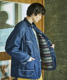 orSlow（オアスロウ）の「orSlow/オアスロウ WOOL LINER RELAX FIT DENIM COVERALL カバーオール（カバーオール・メンズ）」