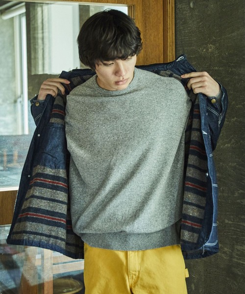 orSlow（オアスロウ）の「orSlow/オアスロウ WOOL LINER RELAX FIT DENIM COVERALL カバーオール（カバーオール・メンズ・ワンウォッシュ・4/3/2）」の5枚目の写真