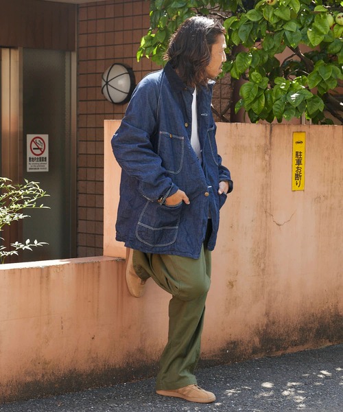 orSlow/オアスロウ WOOL LINER RELAX FIT DENIM COVERALL カバーオール