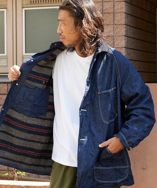 orSlow/オアスロウ WOOL LINER RELAX FIT DENIM COVERALL カバーオール