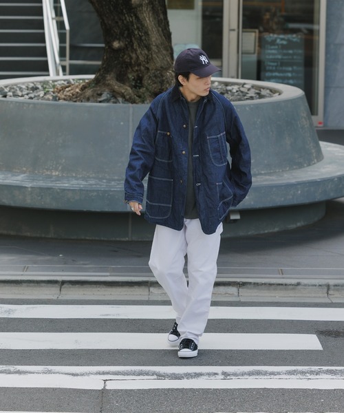 orSlow（オアスロウ）の「orSlow/オアスロウ WOOL LINER RELAX FIT DENIM COVERALL カバーオール（カバーオール・メンズ・ワンウォッシュ・4/3/2）」の16枚目の写真