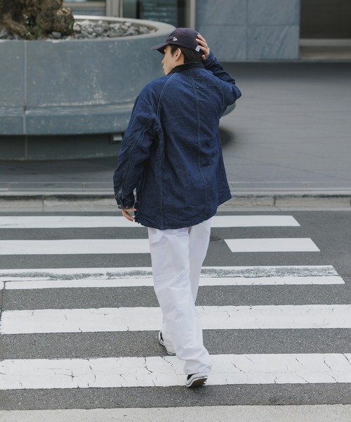 orSlow（オアスロウ）の「orSlow/オアスロウ WOOL LINER RELAX FIT DENIM COVERALL カバーオール（カバーオール・メンズ・ワンウォッシュ・4/3/2）」の20枚目の写真