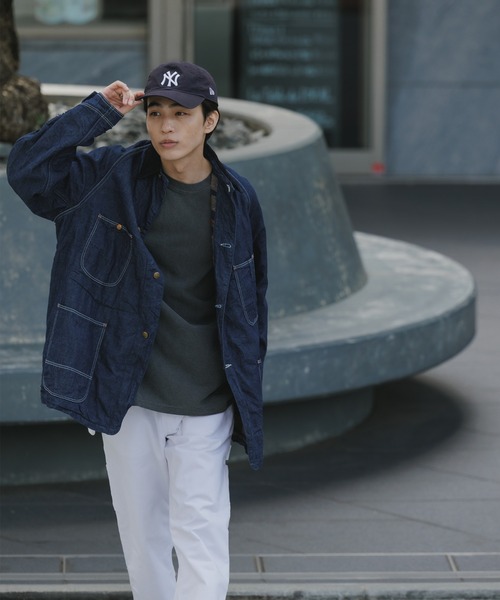 orSlow（オアスロウ）の「orSlow/オアスロウ WOOL LINER RELAX FIT DENIM COVERALL カバーオール（カバーオール・メンズ・ワンウォッシュ・4/3/2）」の6枚目の写真