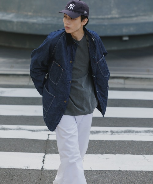 orSlow（オアスロウ）の「orSlow/オアスロウ WOOL LINER RELAX FIT DENIM COVERALL カバーオール（カバーオール・メンズ・ワンウォッシュ・4/3/2）」の10枚目の写真