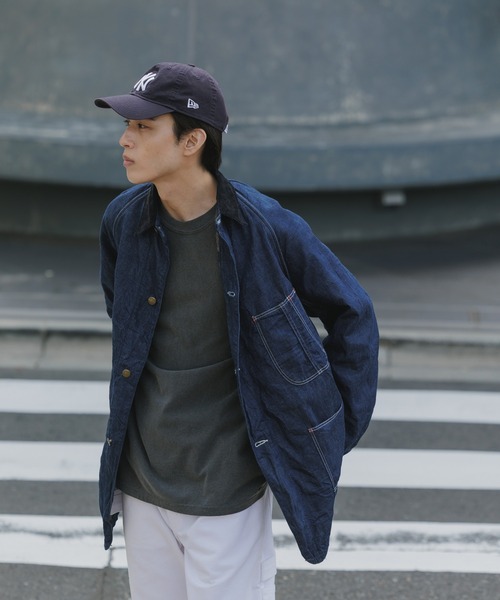 orSlow（オアスロウ）の「orSlow/オアスロウ WOOL LINER RELAX FIT DENIM COVERALL カバーオール（カバーオール・メンズ・ワンウォッシュ・4/3/2）」の11枚目の写真