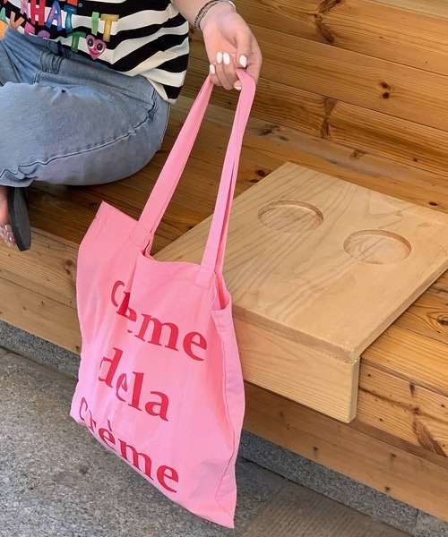 Ressaca(レサーカ)の「ロゴトートバッグ(トートバッグ・レディース・ピンク/グリーン/グレー/ブルー/レッド/ホワイト・FREE)」の10枚目の写真