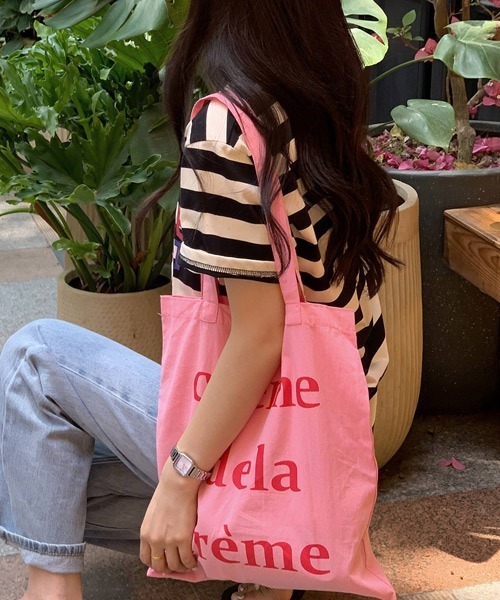 Ressaca(レサーカ)の「ロゴトートバッグ(トートバッグ・レディース・ピンク/グリーン/グレー/ブルー/レッド/ホワイト・FREE)」の7枚目の写真