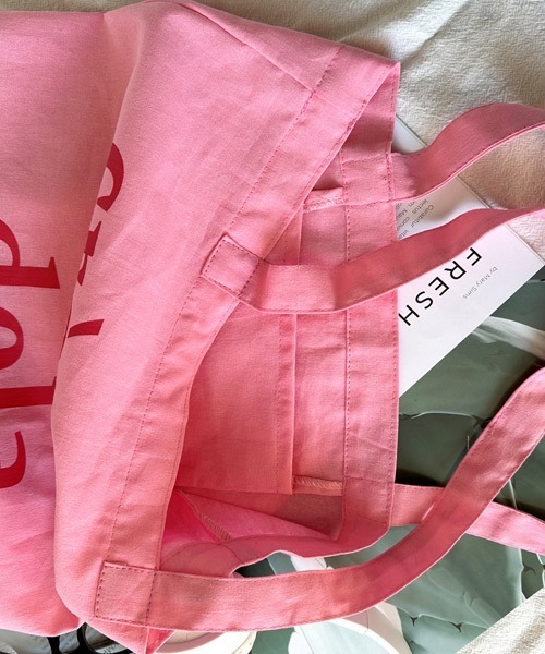 Ressaca(レサーカ)の「ロゴトートバッグ(トートバッグ・レディース・ピンク/グリーン/グレー/ブルー/レッド/ホワイト・FREE)」の13枚目の写真