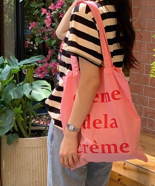 Ressaca(レサーカ)の「ロゴトートバッグ(トートバッグ・レディース・ピンク/グリーン/グレー/ブルー/レッド/ホワイト・FREE)」の8枚目の写真