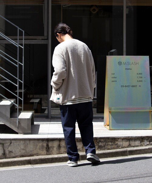 Franklin Climbing（フランクリンクライミング）の「【Franklin Climbing】カスケード シェルパフリースカーディガン（カーディガン/ボレロ・メンズ・ブルー/チャコールグレー/クリーム・S/M/L）」の10枚目の写真