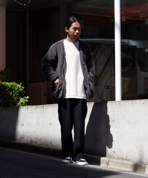 Franklin Climbing（フランクリンクライミング）の「【Franklin Climbing】カスケード シェルパフリースカーディガン（カーディガン/ボレロ・メンズ・ブルー/チャコールグレー/クリーム・S/M/L）」の21枚目の写真