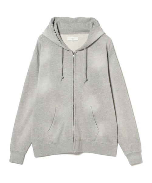 B:MING by BEAMS（ビーミングバイビームス）の「フェード フルジップ パーカー（パーカー・メンズ・ブラック/パープル/グレー・L/M/S/XL）」の2枚目の写真